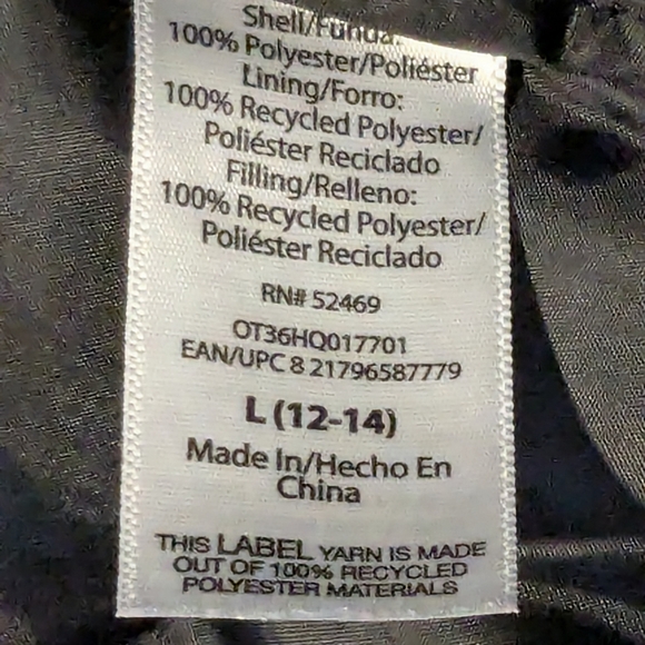 Ozark Trail Women's Black Puffer Size L Jacket - Picture 2 of 8